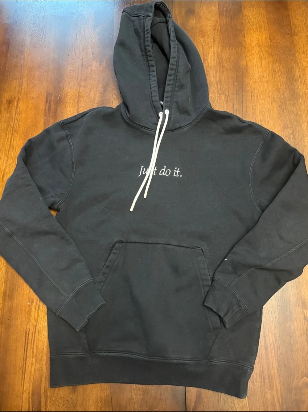 Nike Black Hoodie with White 